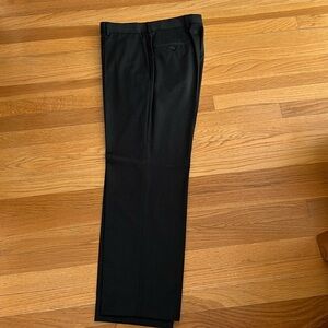 Hugo Boss charcoal grey wool slacks